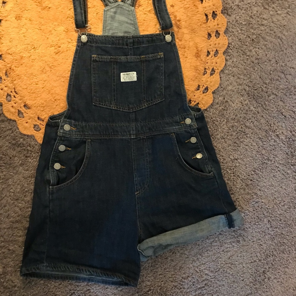 Levi and Strauss overall (shorts)